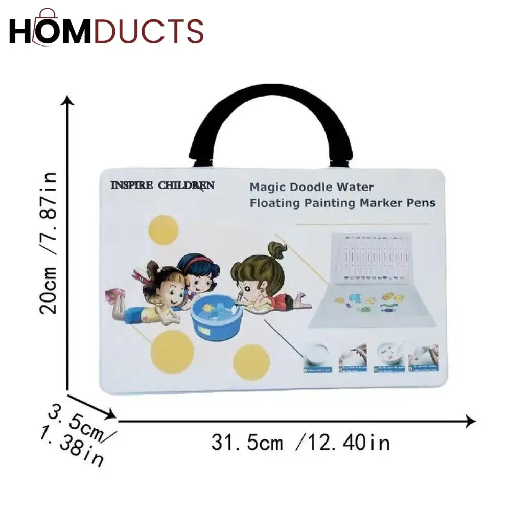 Double Sided Marker And Magical Water Painting Set