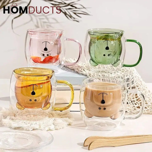 Double Wall Creative Bear Mug