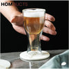 Double-Walled Insulated Glass Tumbler for Cold Drinks - Keeps Beverages Refreshing