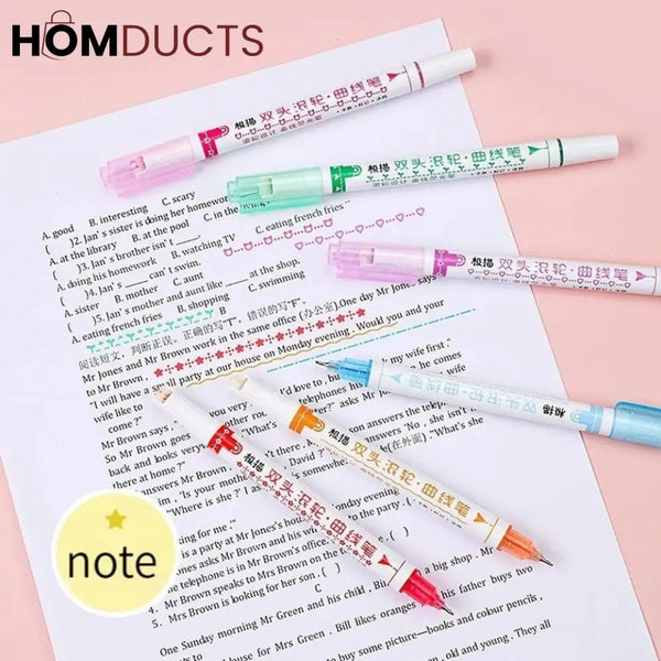 Dual Tip Highlighter + Pen