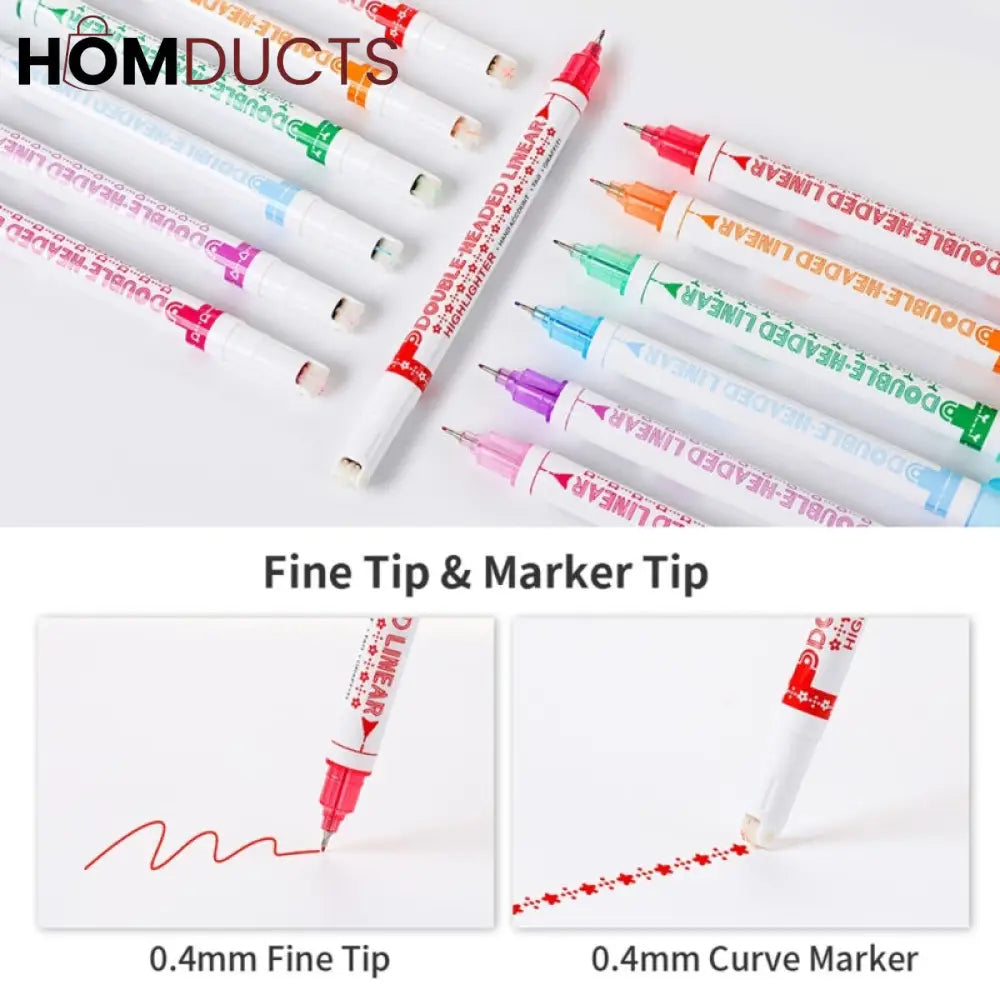 Dual Tip Highlighter + Pen