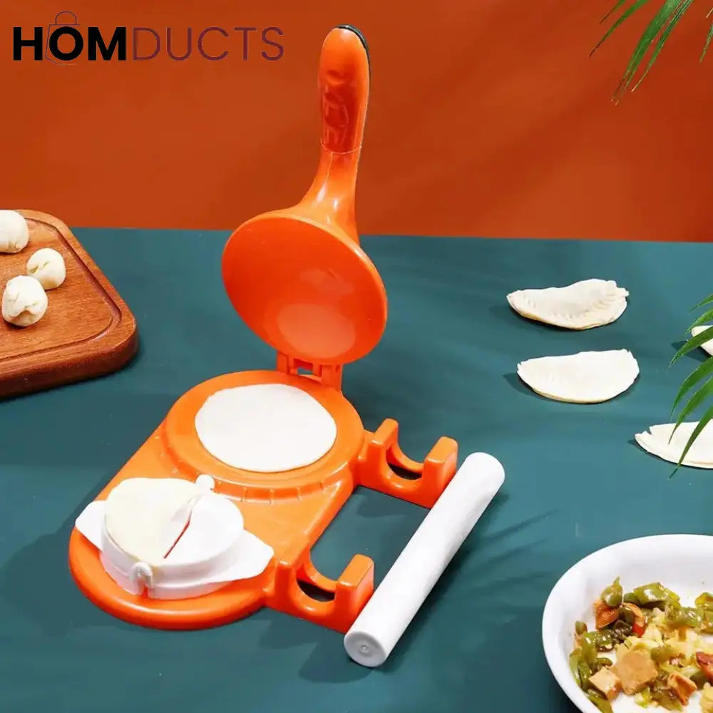 Dumpling With Rolling Pin
