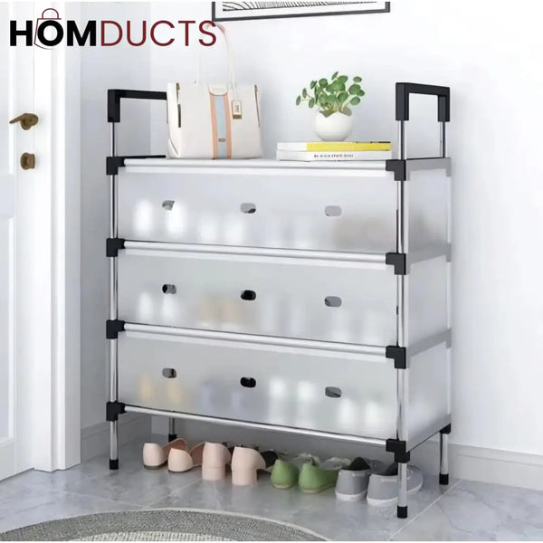 Dustproof Multilayer Shoe Rack