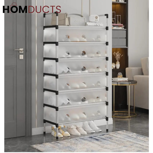 Dustproof Multilayer Shoe Rack