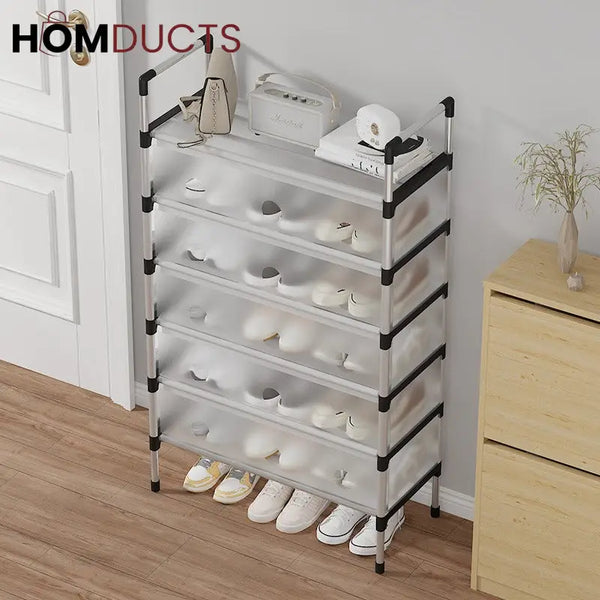 Dustproof Multilayer Shoe Rack