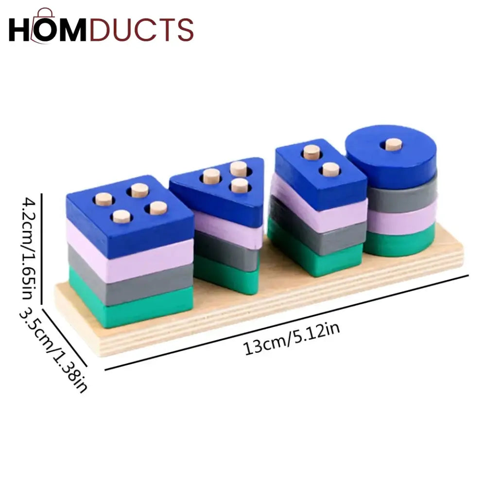Early Learning Shapes Educational Puzzle