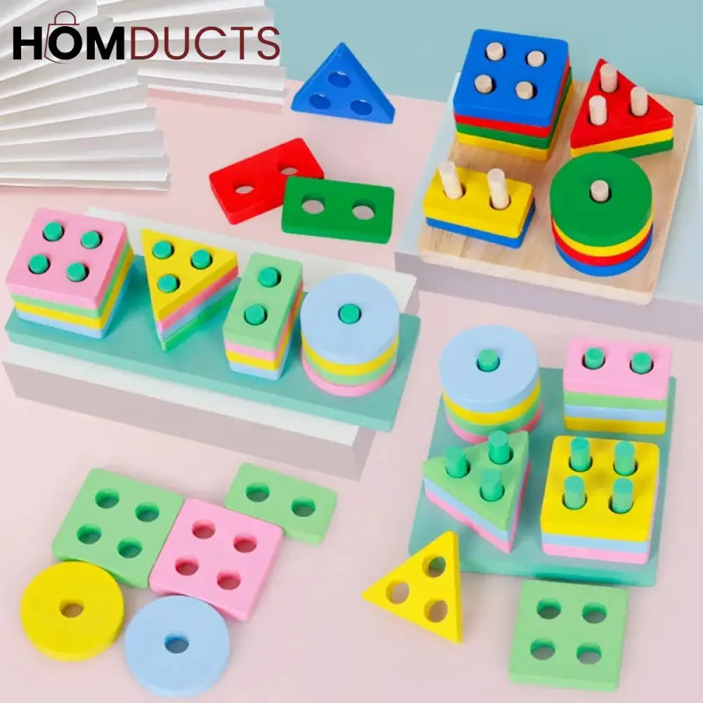 Early Learning Shapes Educational Puzzle