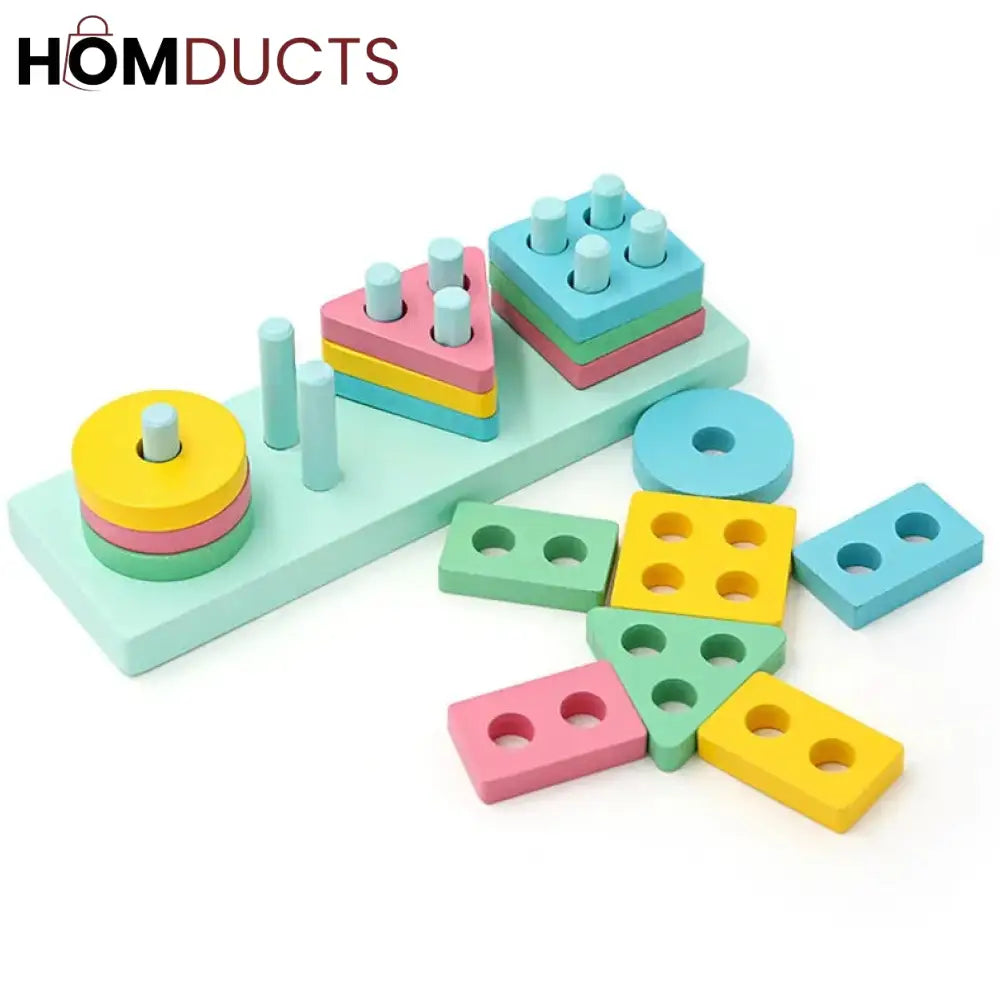 Early Learning Shapes Educational Puzzle