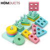 Early Learning Shapes Educational Puzzle