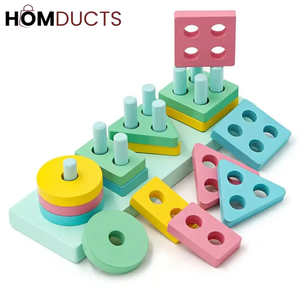 Early Learning Shapes Educational Puzzle