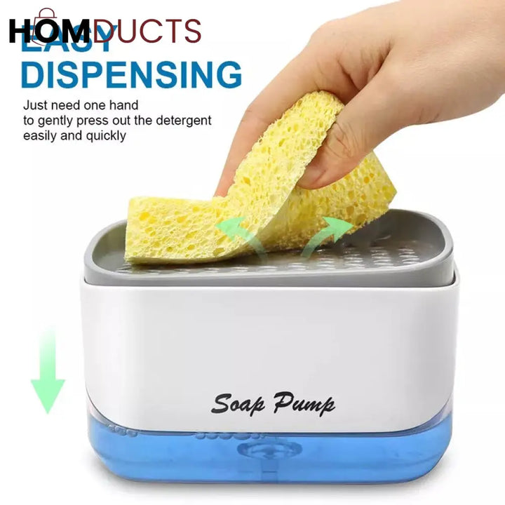 Easy Dispensing Soap Sponge Dispenser