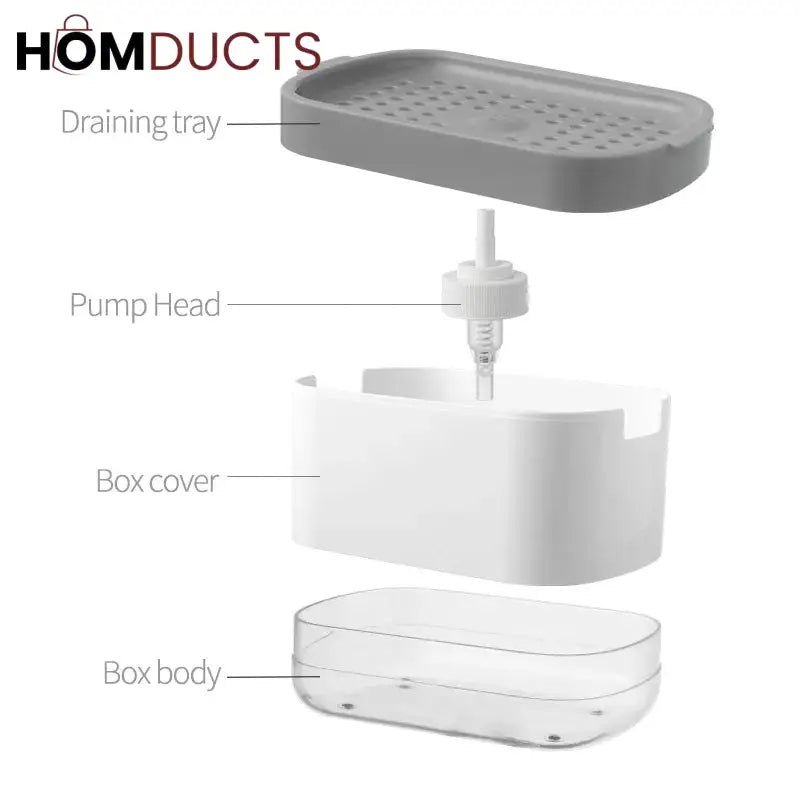Easy Dispensing Soap Sponge Dispenser