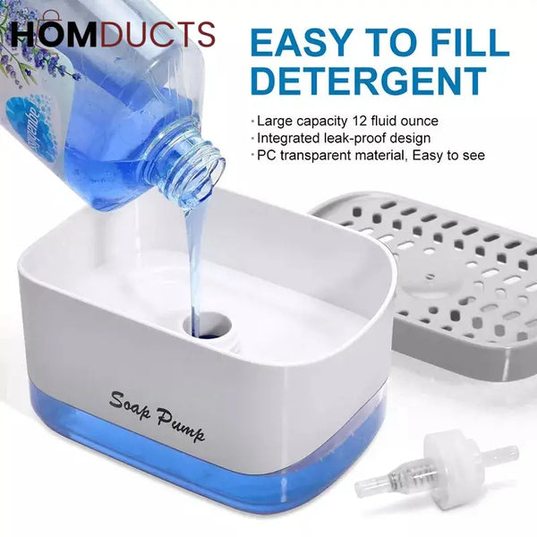 Easy Dispensing Soap Sponge Dispenser