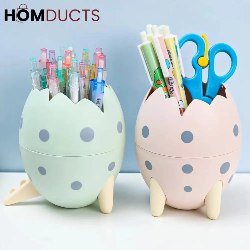 Egg Shape Stationery And Multipurpose Holder