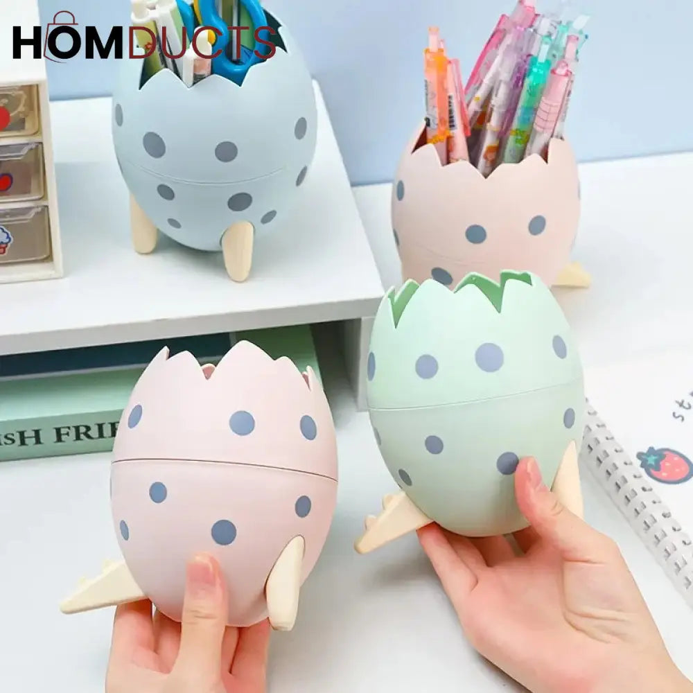 Egg Shape Stationery And Multipurpose Holder