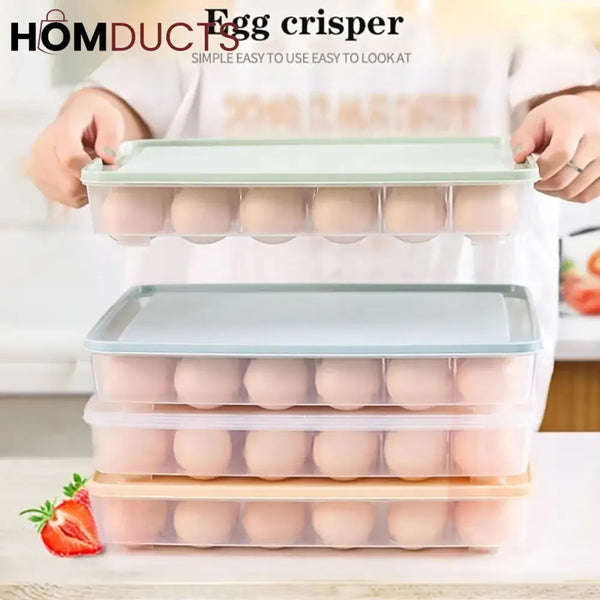 Egg Storage Box With Lid