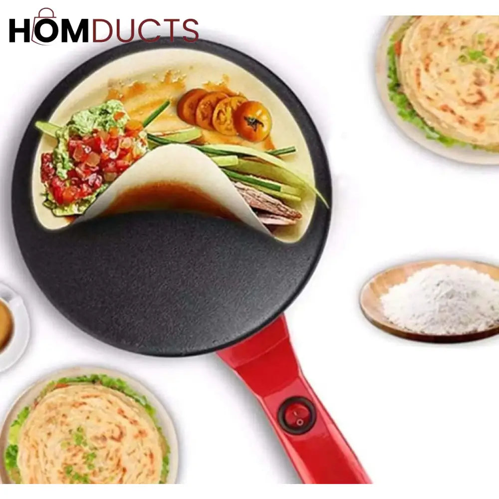 Electric Handheld Roti Pancake And Crepe Maker