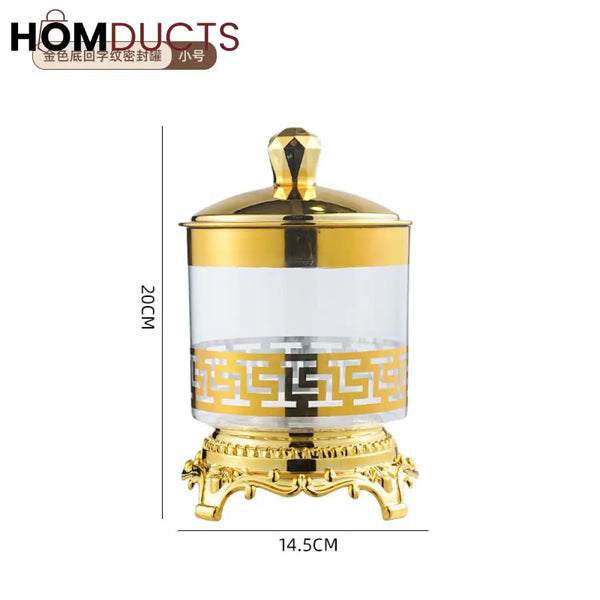 Elegant Acrylic Candy Jar Set - 3 Piece Transparent Treat Storage