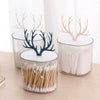 Elegant Acrylic Multifunctional Swab & Jewelry Organizer Storage Box