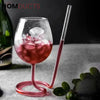Elegant Cocktail Glass with Straw: The Perfect Wine & Cocktail Companion