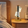 Elegant Modern LED Table Lamp with USB Charging - Acrylic Design