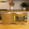 Elegant Wave Bamboo Serving Tray – Eco-Friendly Decorative Organizer