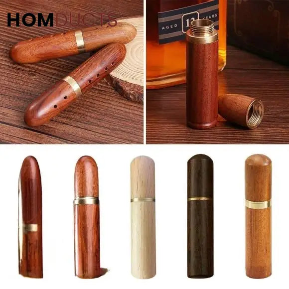 Elegant Wooden Needle Case Organizer - Keep Your Sewing Essentials Tidy