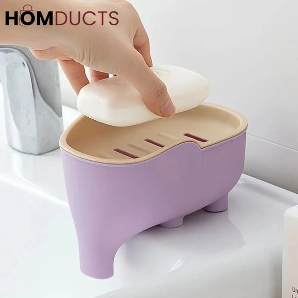 Elephant Shape Soap Dish