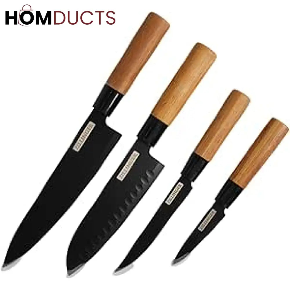 Elevate Your Culinary Experience with the 4Pcs Japanese Zillinger Knife Set