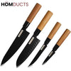 Elevate Your Culinary Experience with the 4Pcs Japanese Zillinger Knife Set