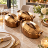 EO Premium 3-Piece Stainless Hot Pot Set – Copper premium lifestyle view