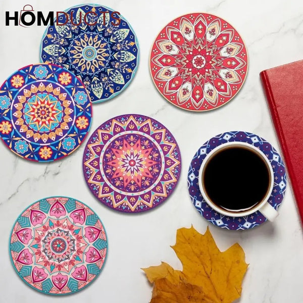 Ethnic Style Coaster Set (6Pcs)
