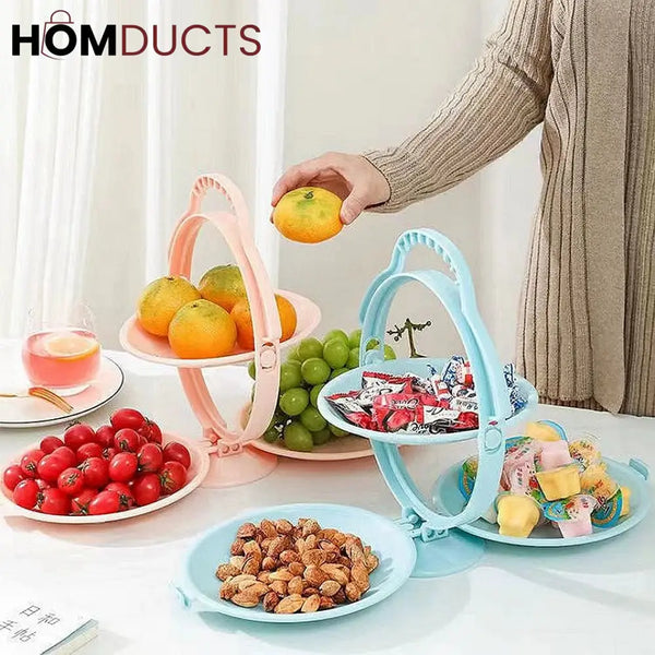 European Style Foldable Dry Fruit And Candy Tray