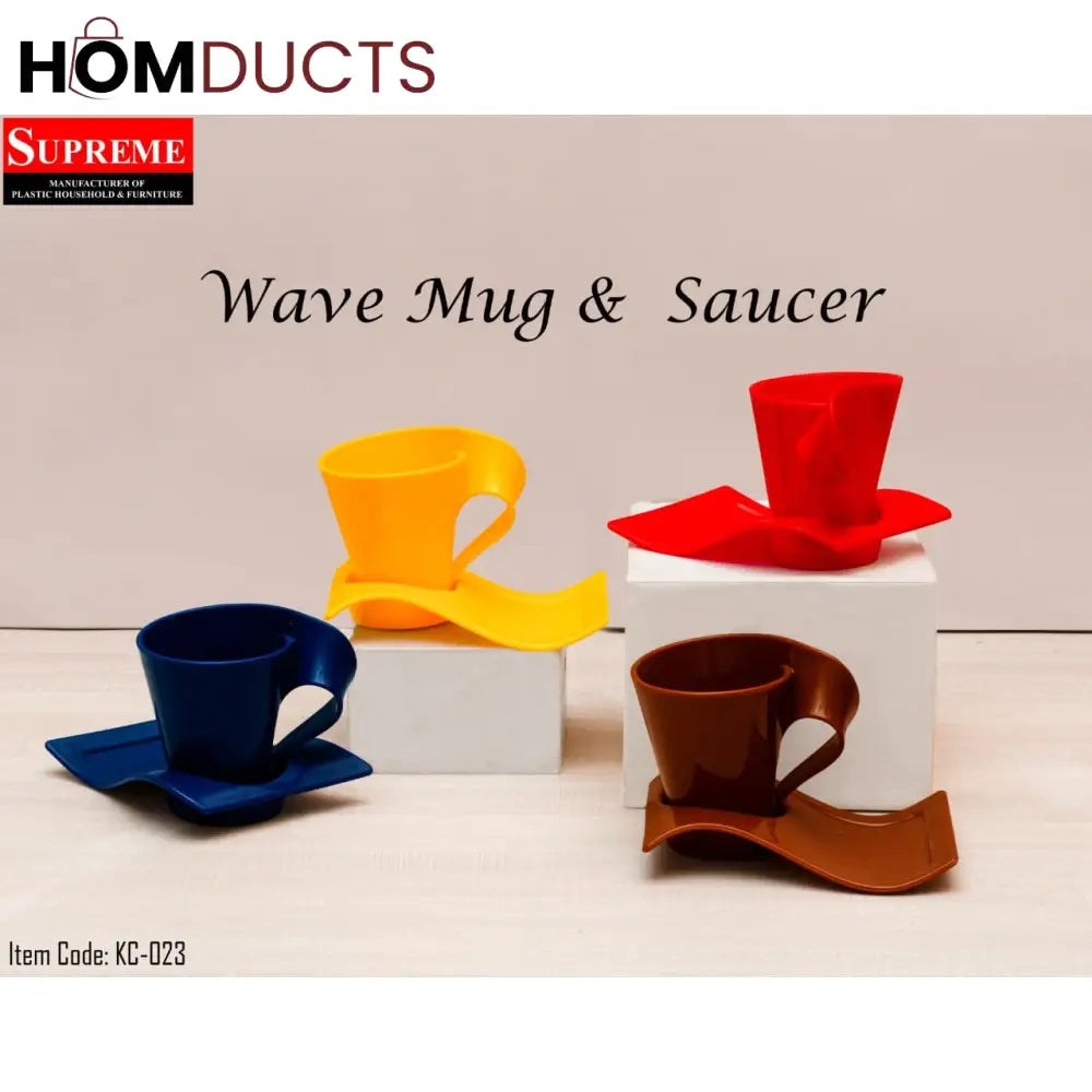 European Wave Acrylic Cup