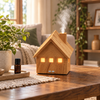 House-Shaped Aroma Diffuser with Mist & Ambient Light