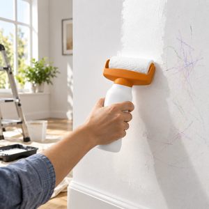 Handheld Wall Paint Roller Applicator for Marks & Touch-Ups