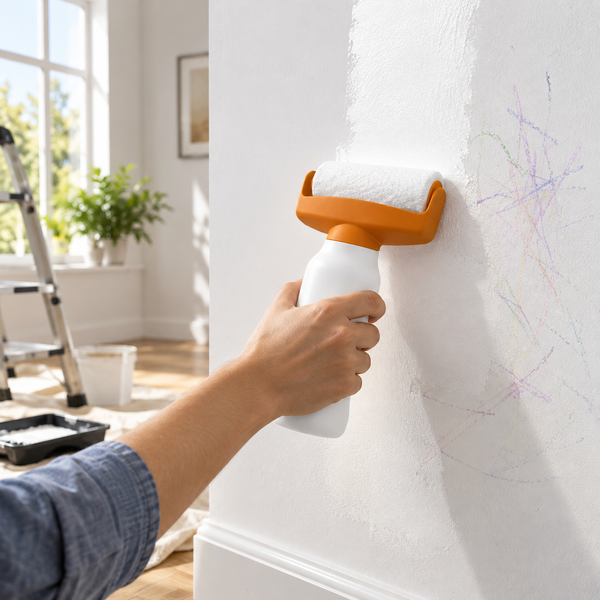 Handheld Wall Paint Roller Applicator for Marks & Touch-Ups