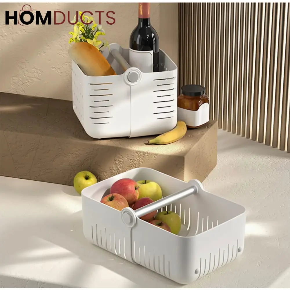 Expandable Toiletries And Kitchen Storage Basket