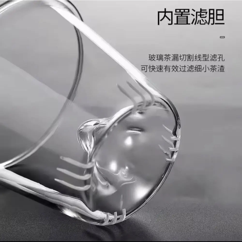 Exquisite Glass Tea Cup With Filter