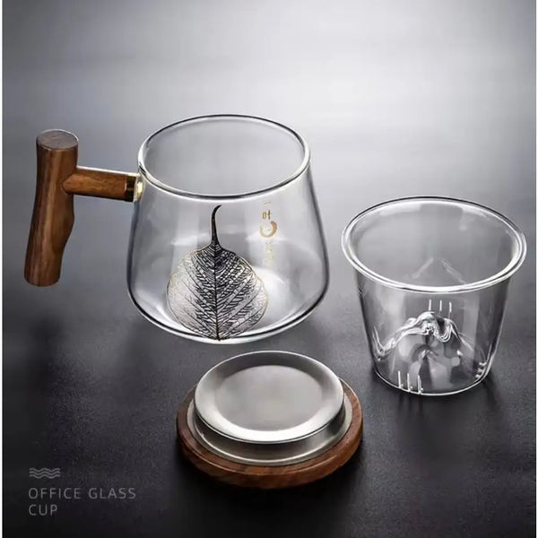 Exquisite Glass Tea Cup With Filter