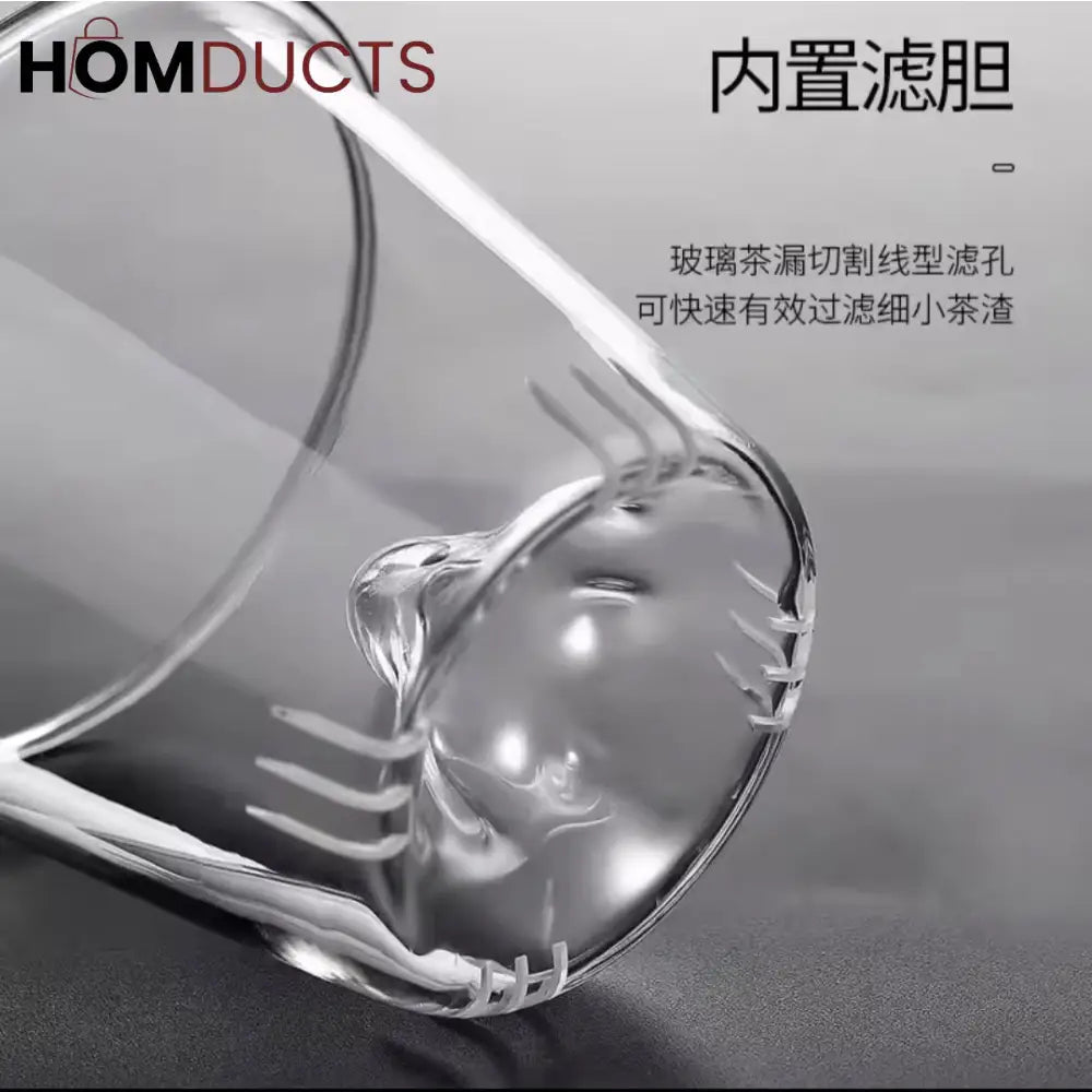 Exquisite Glass Tea Cup With Filter