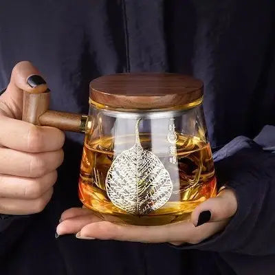 Exquisite Glass Tea Cup With Filter