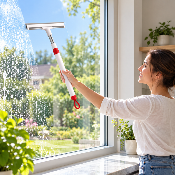 Extendable window wiper