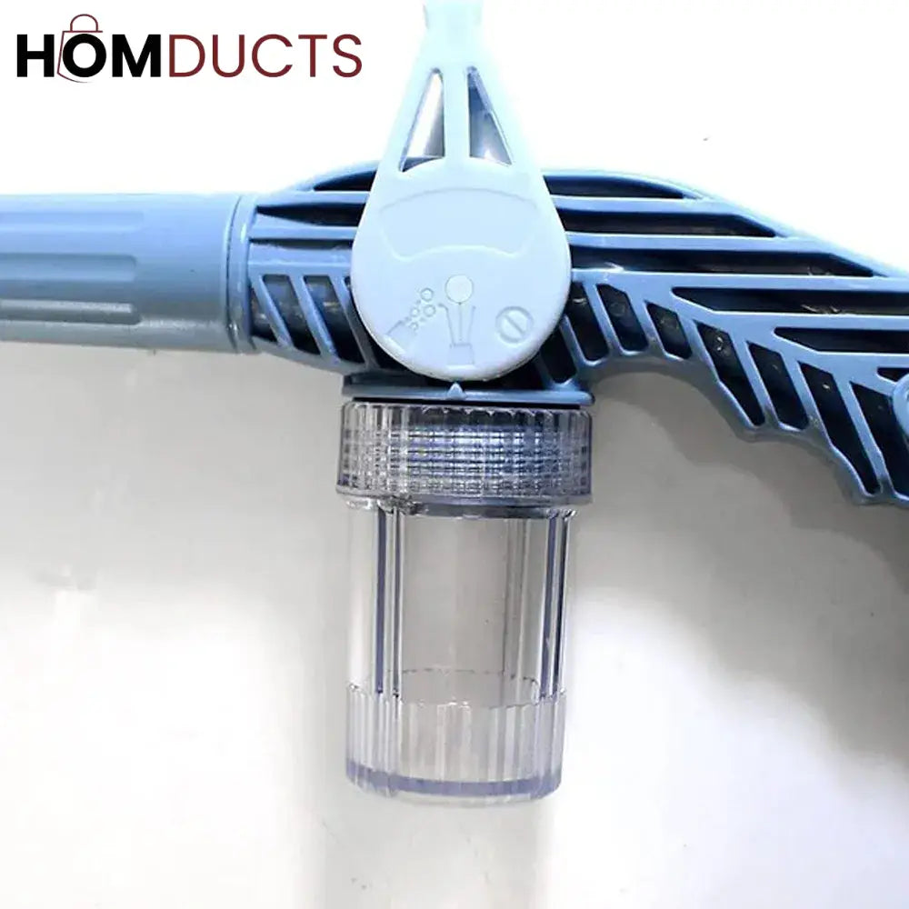 EZ Jet Water Cannon 8-in-1 Turbo Spray Gun with Built-in Soap Dispenser for Car Wash, Gardening & Home Cleaning