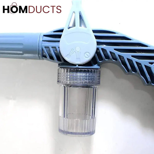 EZ Jet Water Cannon 8-in-1 Turbo Spray Gun with Built-in Soap Dispenser for Car Wash, Gardening & Home Cleaning