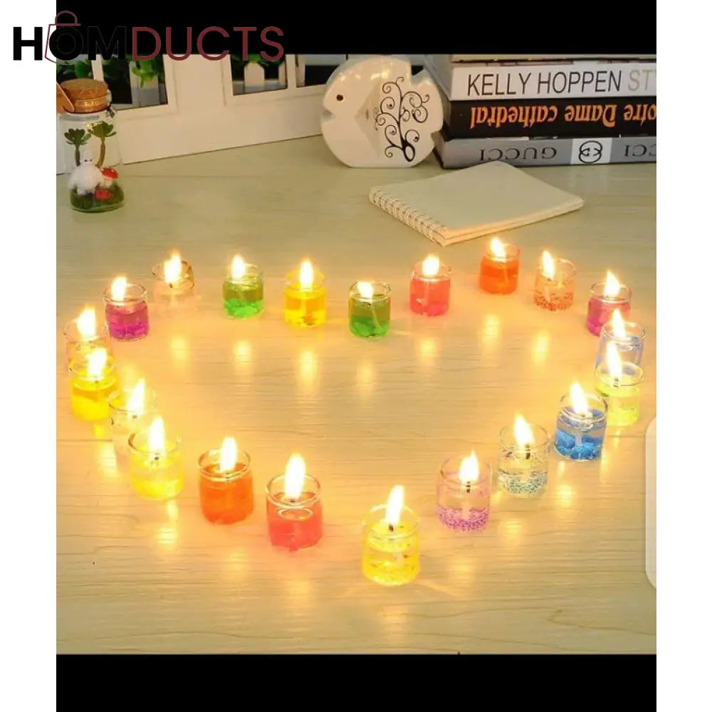 Fancy Candles For Decoration (6Pcs)