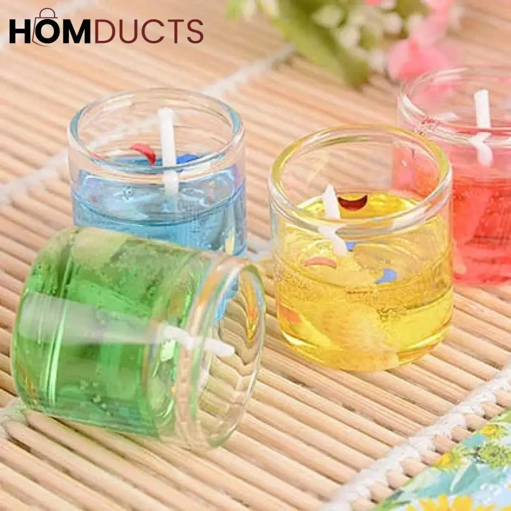 Fancy Candles For Decoration (6Pcs)