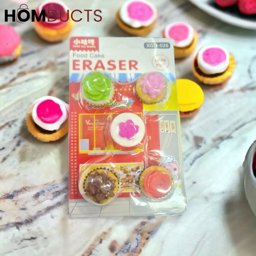 Fancy Cupcakes Style Erasers