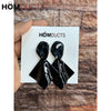 Fashion Drop Earing Black