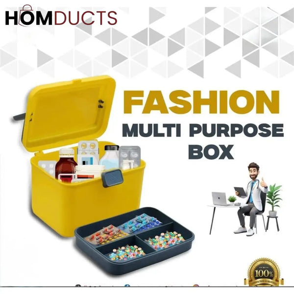 Fashion Multi Purpose Storage Box – Durable & Spacious Organizer for Home Kitchen and Kids’ Essentials